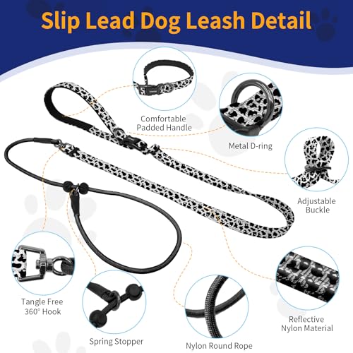 kazazoo Leash in Adjustable (5.5ft to 8.5ft), Cow