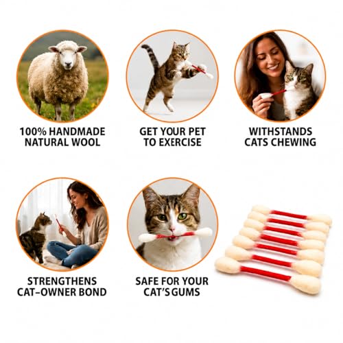 Glaciart One Pet Toy in Regular, Red Swabs