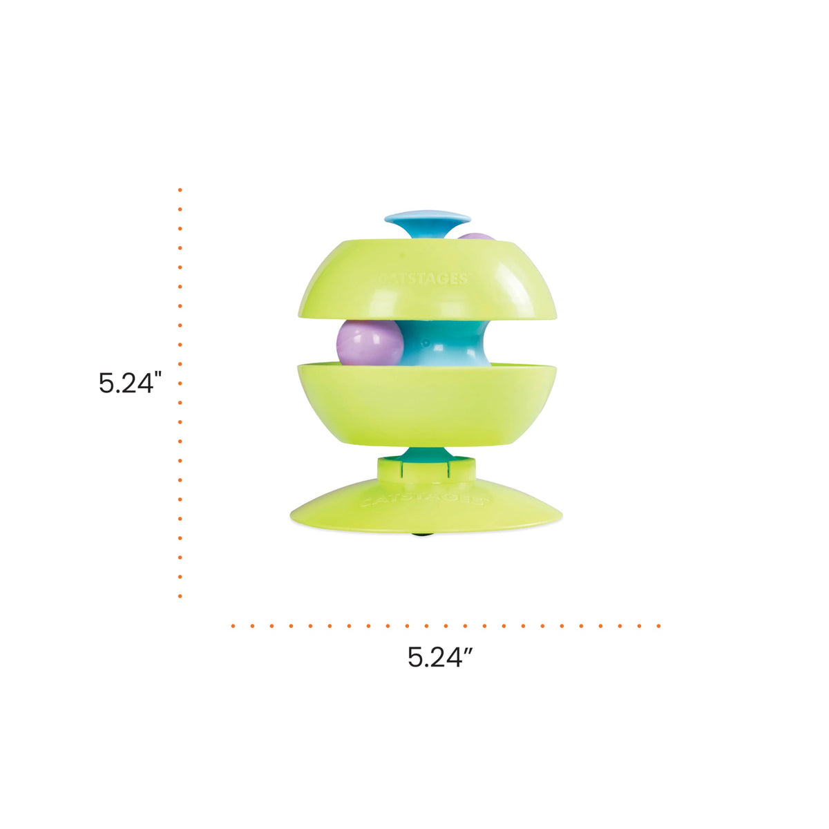 Catstages Pet Toy in One-Size, Green