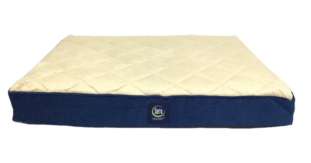 Serta Pet Bed Mat in Large, Navy