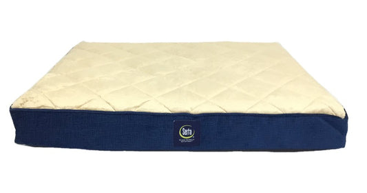 Serta Pet Bed Mat in Large, Navy