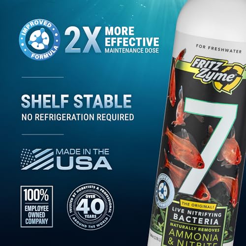 Fritz Aquatics Aquarium Pond Water Treatment in 16 oz, Black