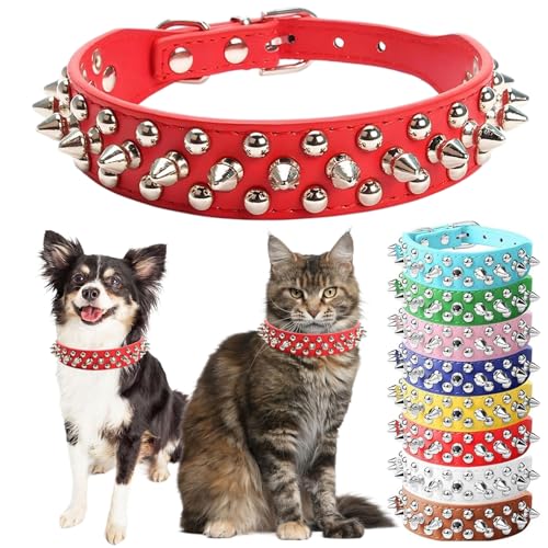 PSPORT Animal Collar in XXS(Neck 6-8"), Red
