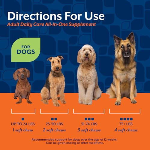 NaturVet Animal Vitamin in Adult- 60 Soft Chews, Life Stages