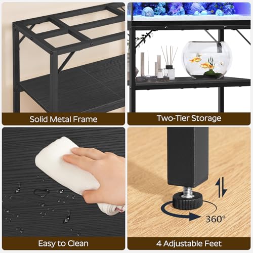 MAHANCRIS Item Stand in 30 Gallon, Black