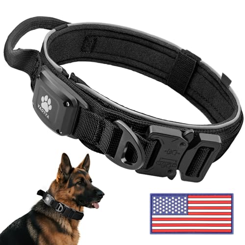 YaoTya Animal Collar in M(15"-18.5"), Black