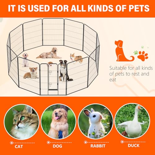 FDW Pet Playpen in Black