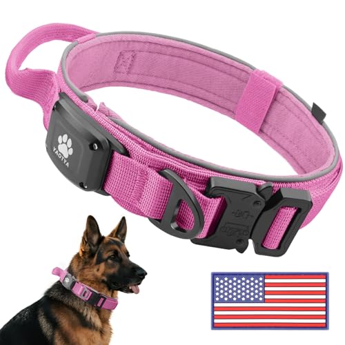 YaoTya Animal Collar in M(15"-18.5"), Pink