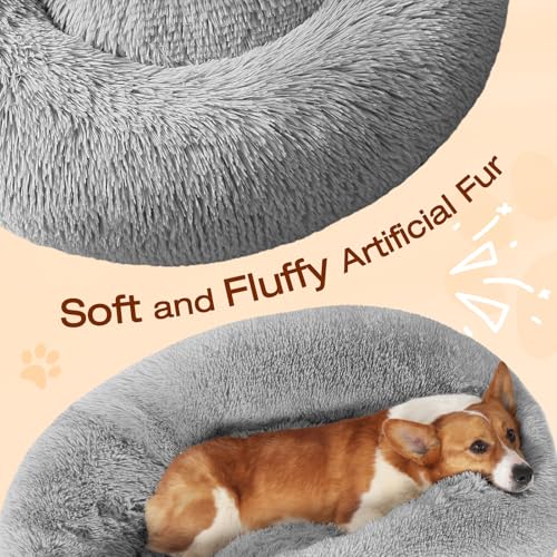 JOLLYVOGUE Pet Bed Mat in 27", Smoke Black