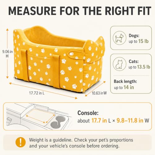 Cullaby Pet Seat in Yellow