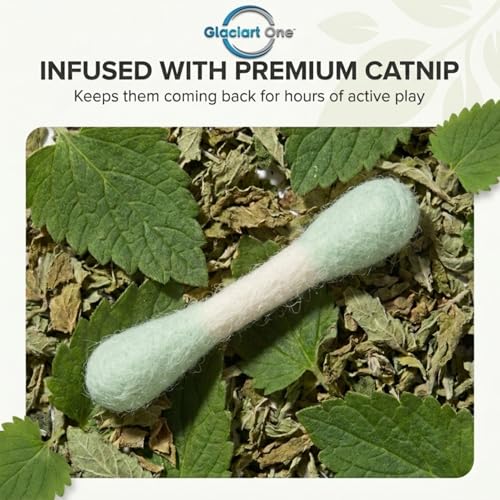 Glaciart One Pet Toy in Mini, Pastel Tips