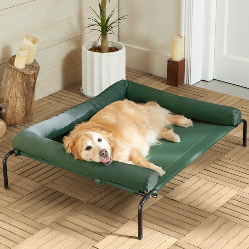RRPETHOME Pet Bed Mat in 47.0"L x 36.0"W x 7.0"Th, light caramel