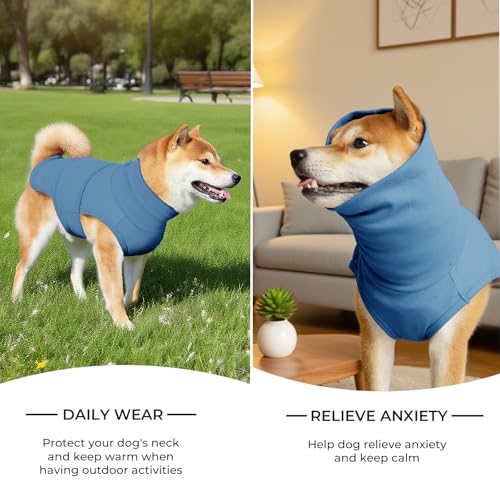Haloumoning Pet Apparel in X-Small, Blue