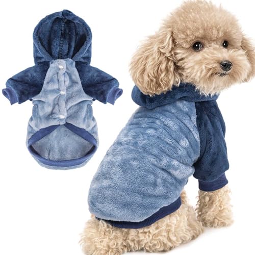 FABRICASTLE Pet Apparel in XX-Small, Blue-Navy