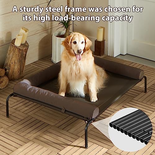 RRPETHOME Pet Bed Mat in 36.0"L x 26.0"W x 8.0"Th, Black
