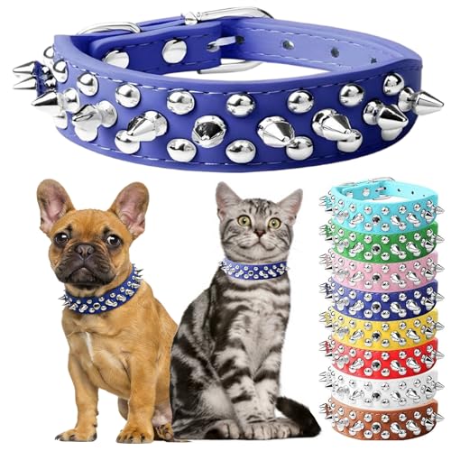 PSPORT Animal Collar in XXS(Neck 6-8"), Blue