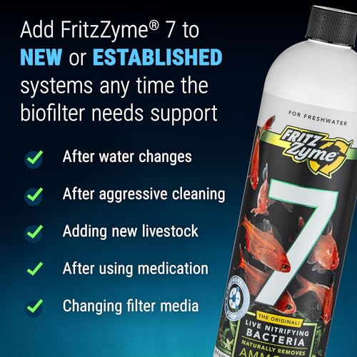 Fritz Aquatics Aquarium Pond Water Treatment in 16 oz, Black