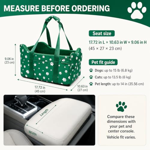 Cullaby Pet Seat in Wilderness Green