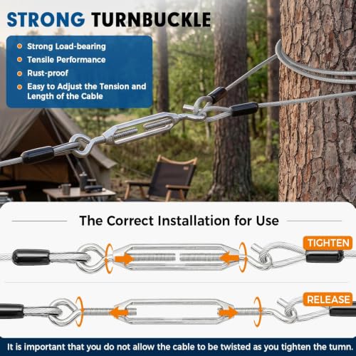 Duckygoo Leash in 50FT+10FT,250LBS, Silver