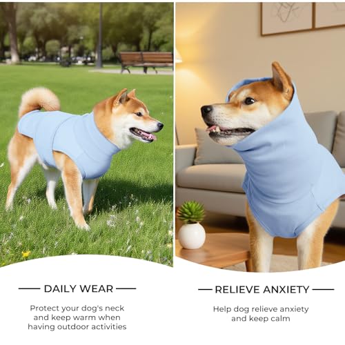 Haloumoning Pet Apparel in X-Small, Sky Blue