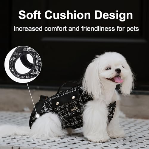 wakytu Animal Harness in X-Small(2-5 LBS), 2.0 Black