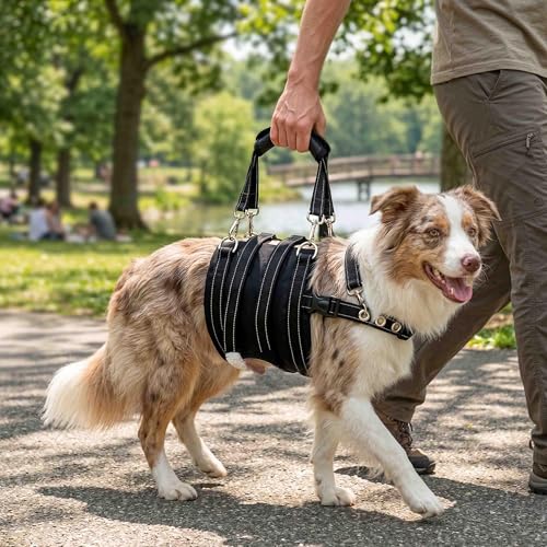 CWV Animal Harness in Large, Black