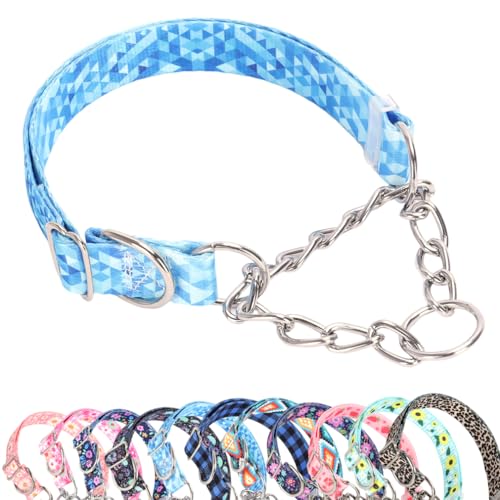 Hotlion Animal Collar in M(Neck 15"-20"), Blue