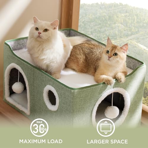 Bedsure Pet Activity Structure in Widen, Green