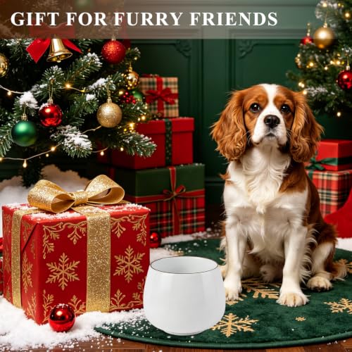 COZFUR Pet Feeder in White