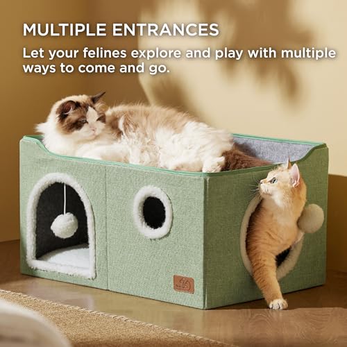 Bedsure Pet Activity Structure in Widen, Green