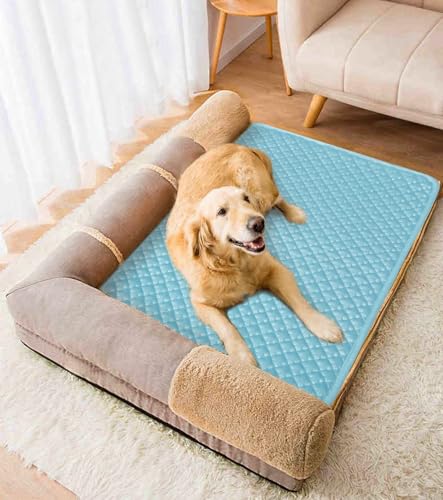 SOMOYA Pet Bed Mat in Large (27.5x39.3 IN), Blue