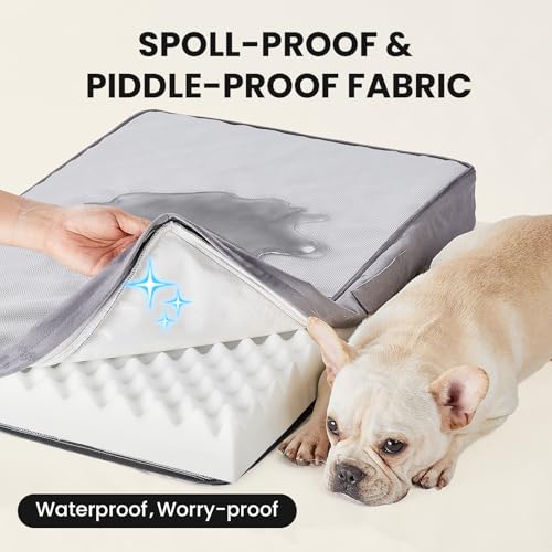 OhGeni Pet Bed Mat in 30" x 20" x 3", 01-Gray