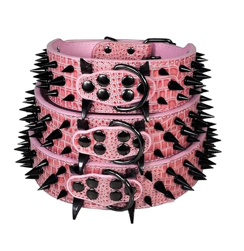 Kawagogo Animal Collar in Width:2'' Adjust:17''-20'', Pink