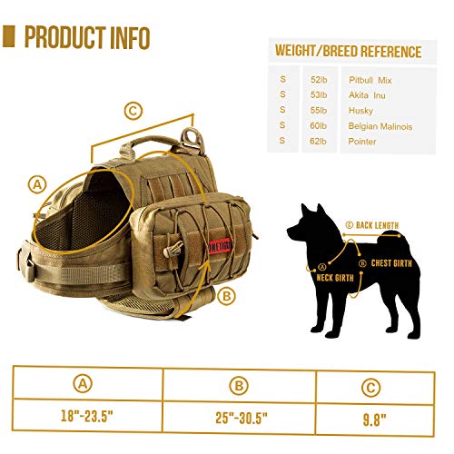 ONETIGRIS Pet Supplies in Large, Brown