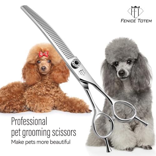 FENICE TOTEM Scissors in 7.0 inch, Curved Blender