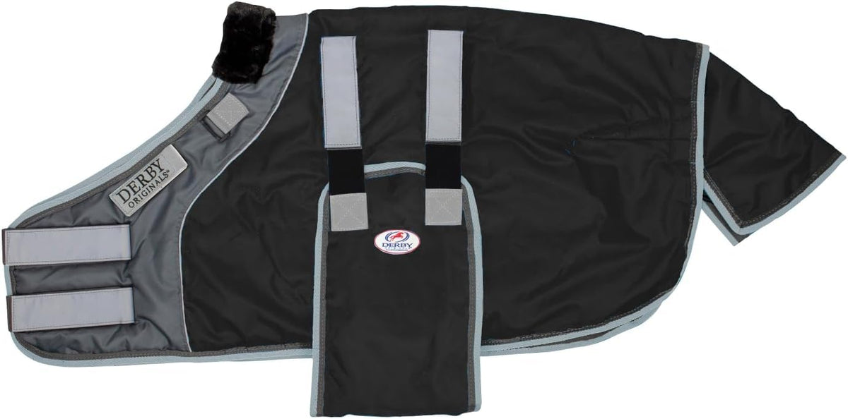 Derby Originals Pet Apparel in Medium (36”-42”), Black