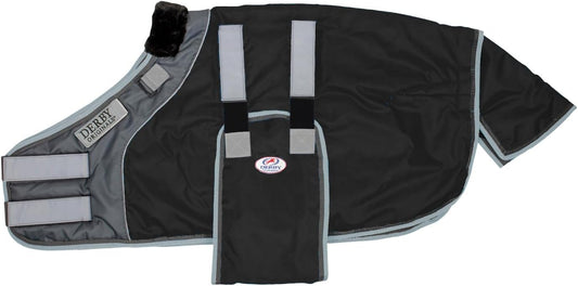 Derby Originals Pet Apparel in Medium (36”-42”), Black