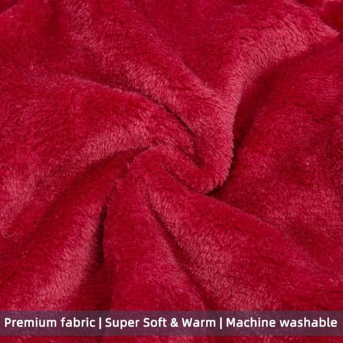 FABRICASTLE Pet Apparel in XX-Small, Wine red