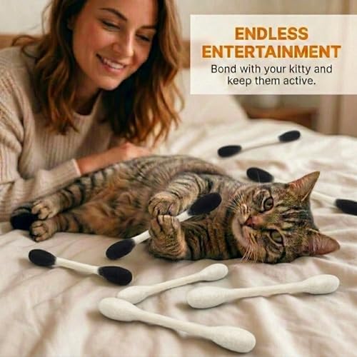Glaciart One Pet Toy in Regular, Monochrome Swabs
