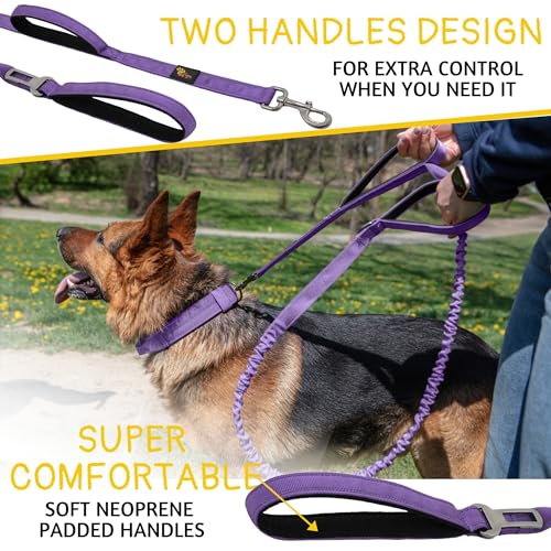 ADITYNA Leash in 6ft - 7.5ft, Purple