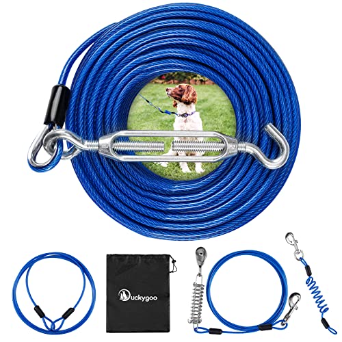 Duckygoo Leash in 100 FT,125LBS, Blue