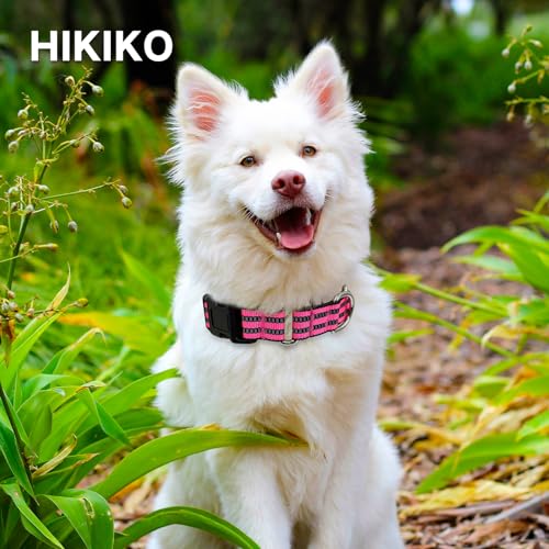 Hikiko Animal Collar in Small, Hot Pink