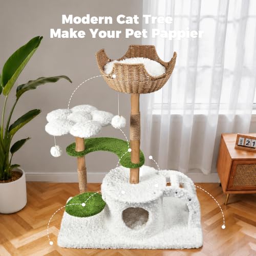 Easyego Pet Activity Structure in 45.6'', White&Green