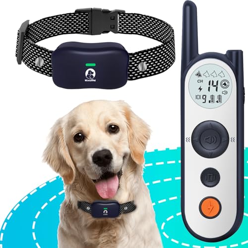 MIMOFPET Animal Collar in Up to 3500ft, Blue