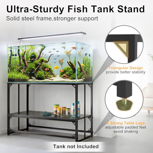 MEWSDEN Item Stand in (50 Gallon)47.8"x19.7", Black