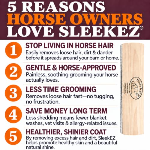 SleekEZ Hair Brush in 10 Inch, Multi-colored