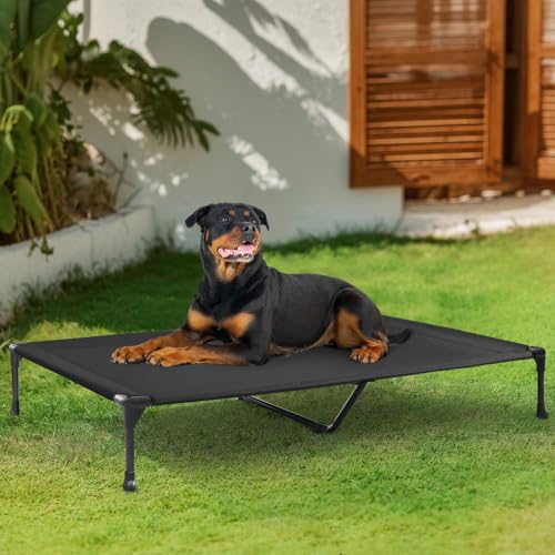 Veehoo Pet Bed Mat in 53.0"L x 37.0"W x 9.0"Th, Black