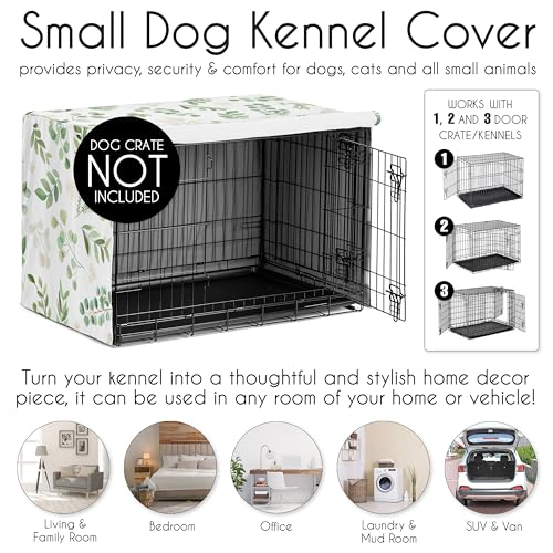 Sweet Jojo Designs Animal Cage in 24.0"L x 20.0"W x 18.5"H, Green Botanical