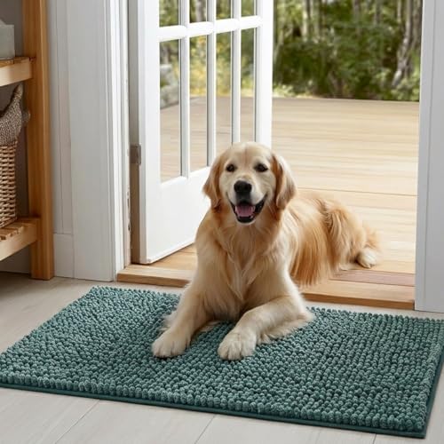 EHEYCIGA Pet Bed Mat in 24x16inch, Green