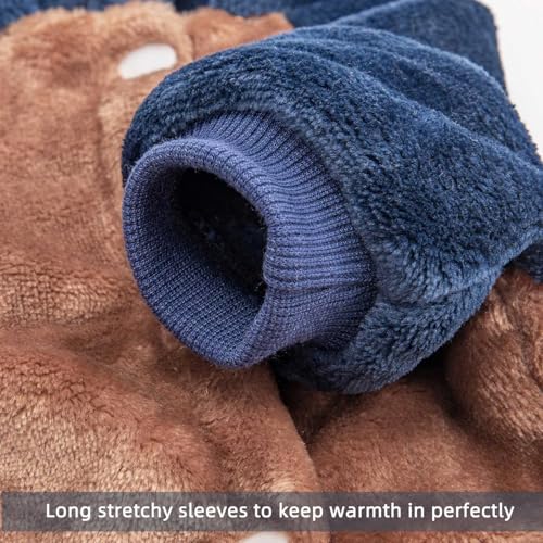 FABRICASTLE Pet Apparel in XX-Small, Camel-Navy